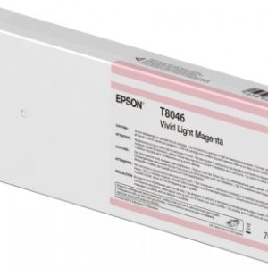 Epson singlepack vivid light magenta t804600 ultrachrome hdx/hd 700ml