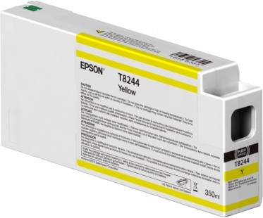 Epson singlepack yellow t824400 ultrachrome hdx/hd 350ml