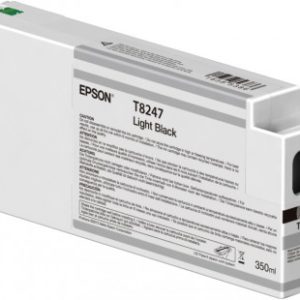 Epson singlepack light black t824700 ultrachrome hdx/hd 350ml