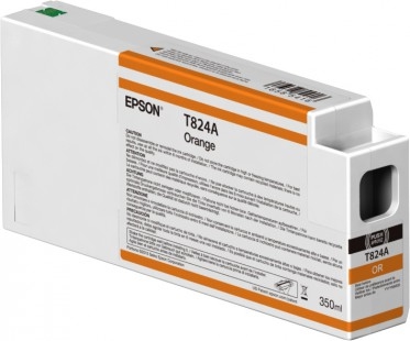 Epson singlepack orange t824a00 ultrachrome hdx 350ml