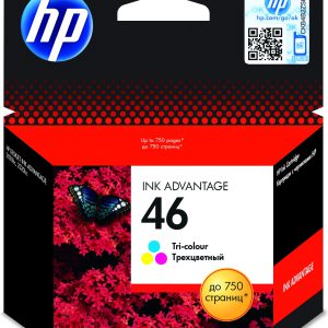 HP Inkt Cartridge 46 Cyaan & Magenta & Yellow 750vel 1st