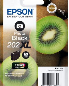 Epson 202xl photo black ink cartridge (with security)
