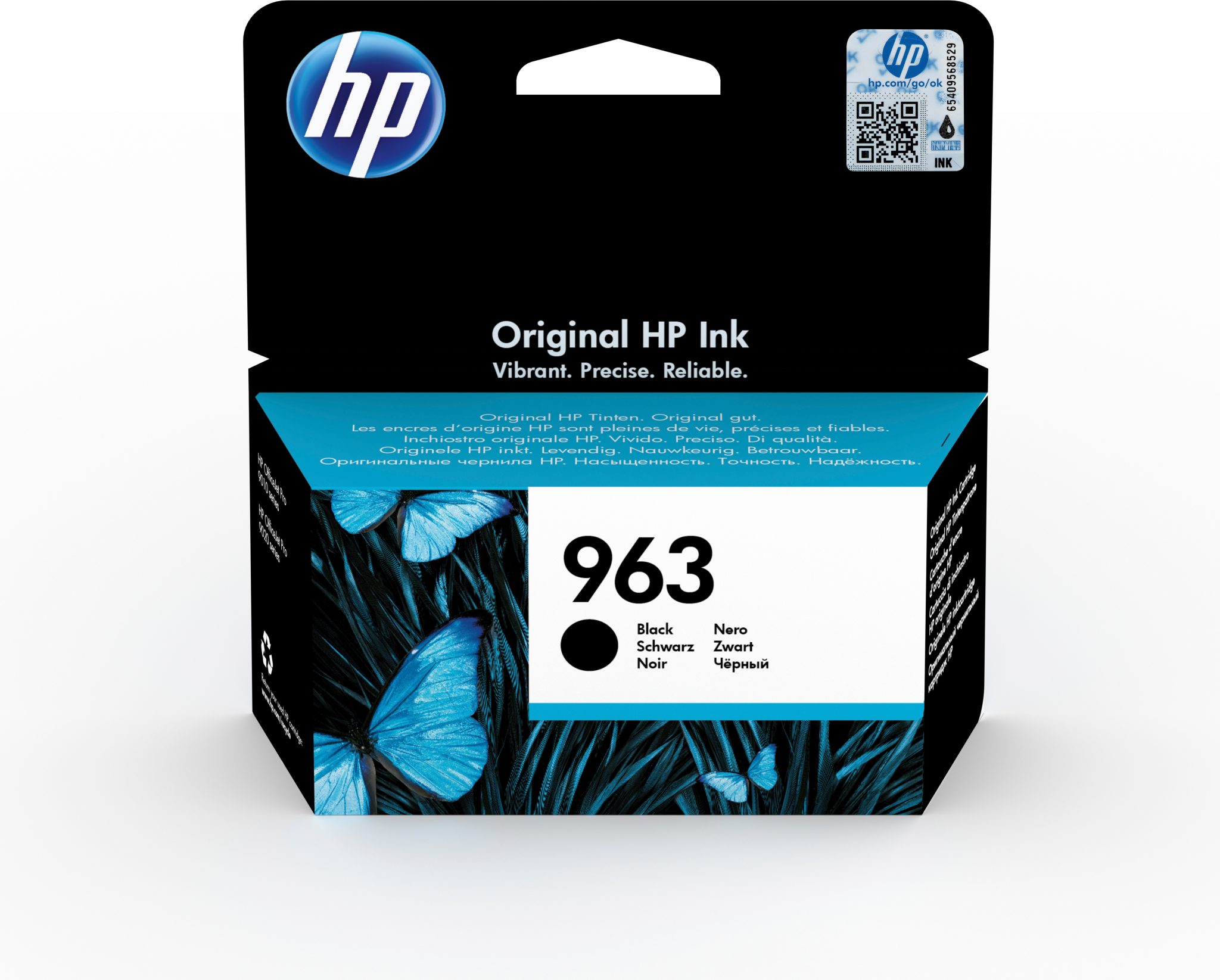 Hp 963 black original ink cartridge