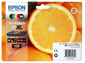 Epson 33XL multipack zwart en kleur