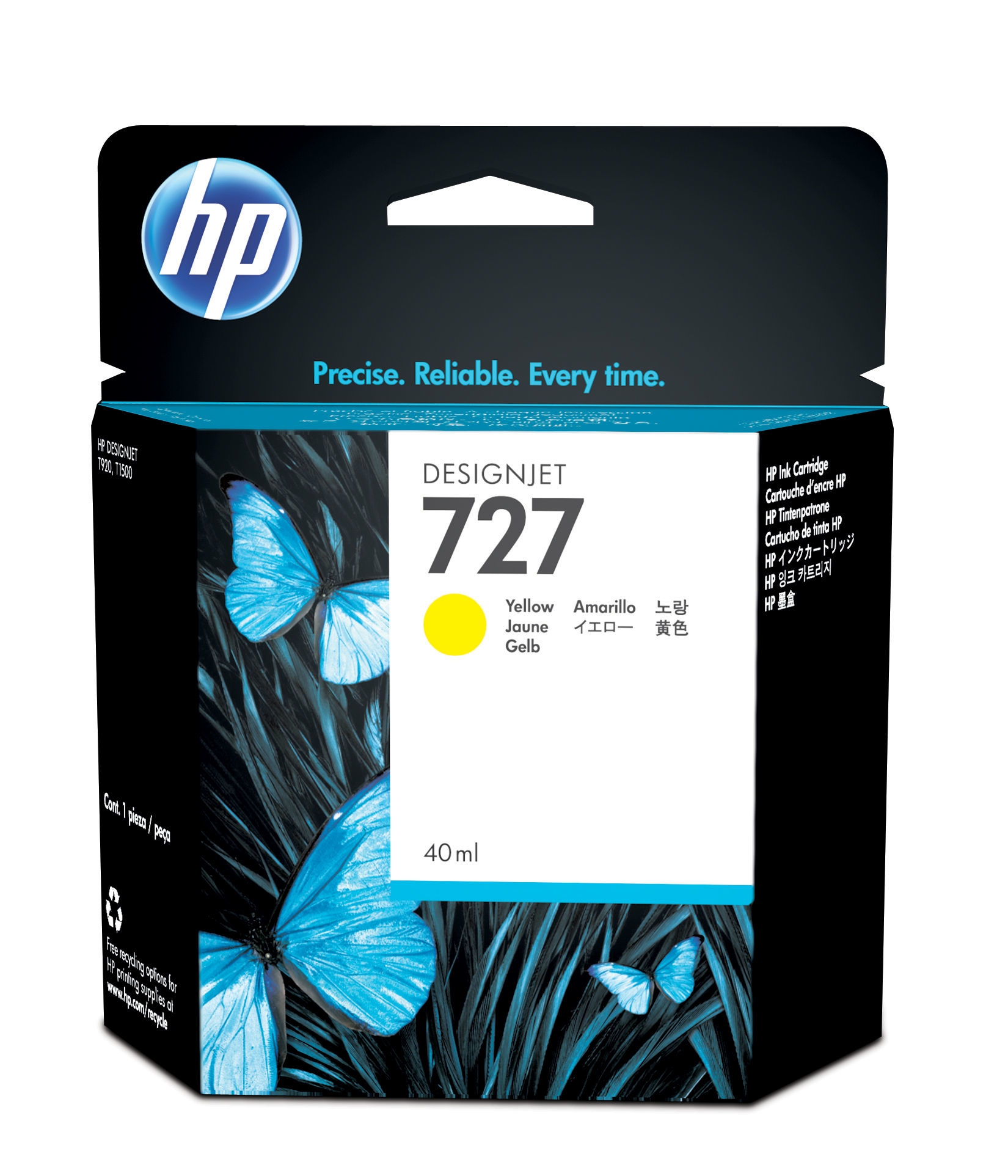 HP 727 geel