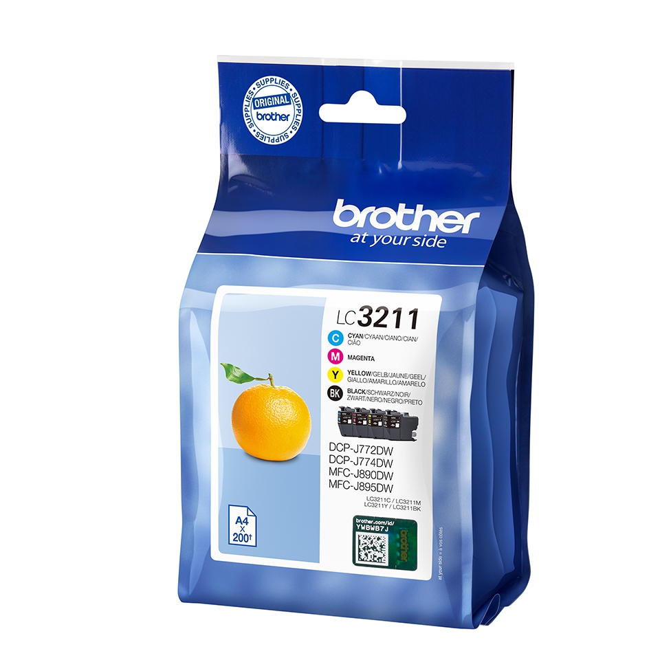 Brother LC-3211 Multipack zwart en kleur