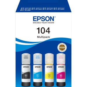 104 EcoTank 4-colour Multipack