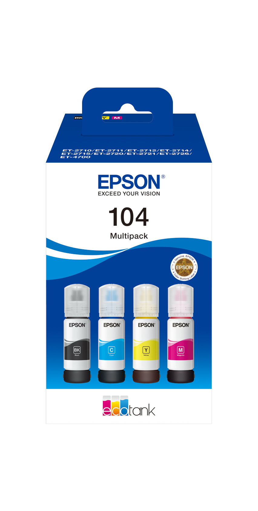 104 EcoTank 4-colour Multipack