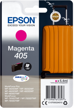 EPSON Singlepack Magenta 405 DURABrite Ultra Ink