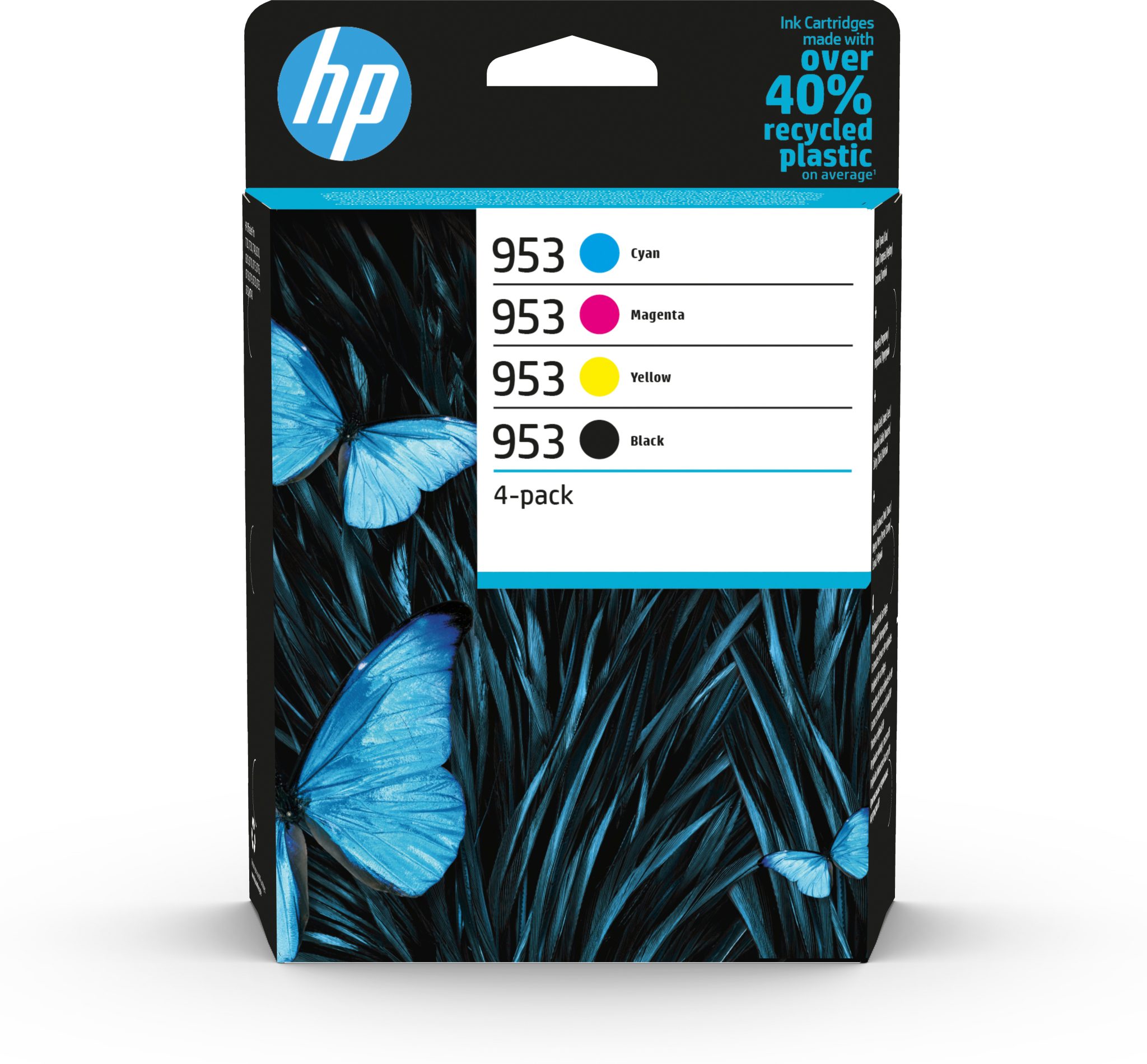 HP 953 CMYK Original Ink Cartridge 4-Pack
