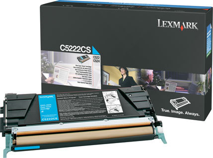 LEXMARK C522n, C524 tonercartridge cyaan standard capacity 3.000 pagina s 1-pack