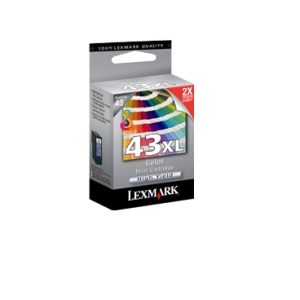 LEXMARK 43XL inktcartridge drie kleuren high capacity 500 pagina s 1-pack