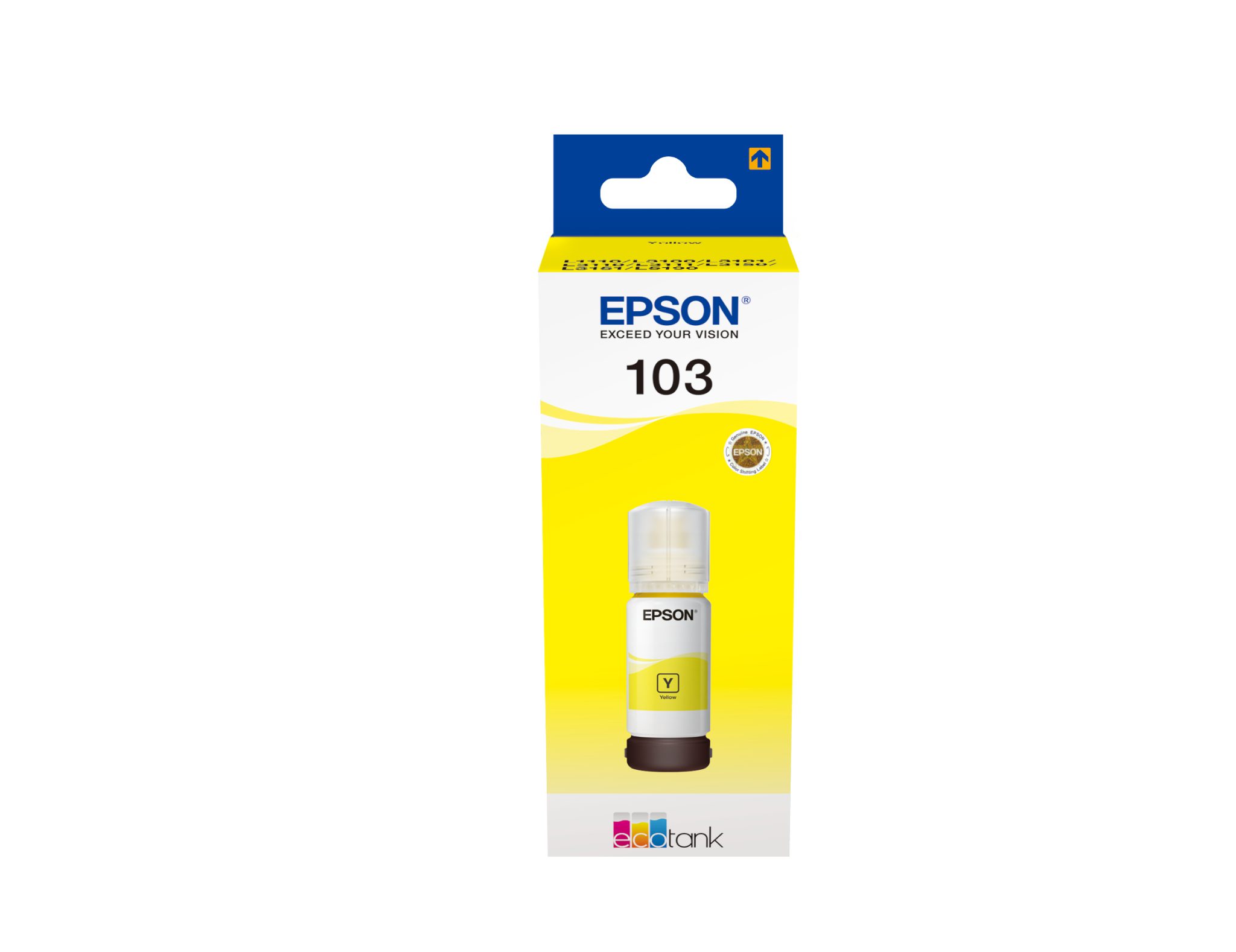 EPSON 103 EcoTank Yellow ink bottle local