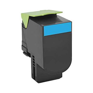 80C0X20 - LEXMARK Toner Cartridge Cyaan 4.000vel 1st