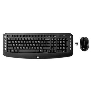 HP Keyboard & Muis Draadloos Classic Zwart 1st