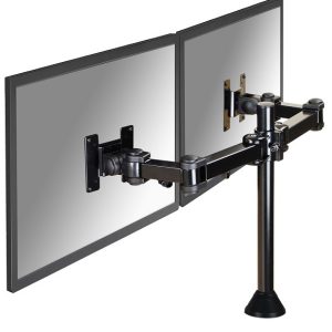 FPMA-D960DG - NEWSTAR Monitorarm 25-65cm 2 Schermen Zwart