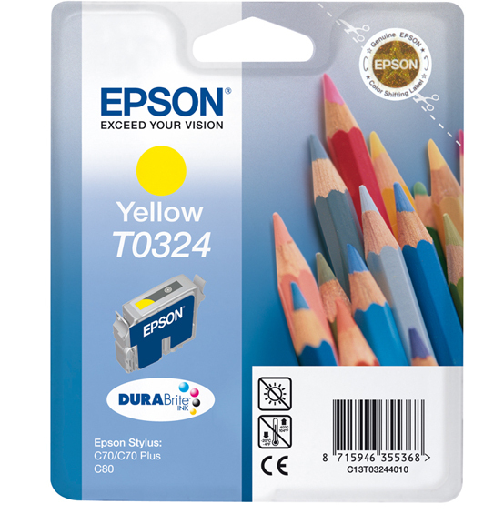 C13T03244010 - EPSON T032 Yellow 16ml