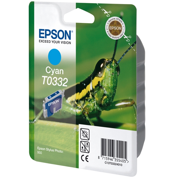 C13T03324010 - EPSON T033 Cyaan 17ml