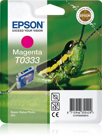 C13T03334010 - EPSON T033 Magenta 17ml