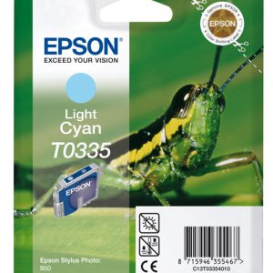 EPSON Inkt Cartridge T033 Light Cyaan 17ml 1st