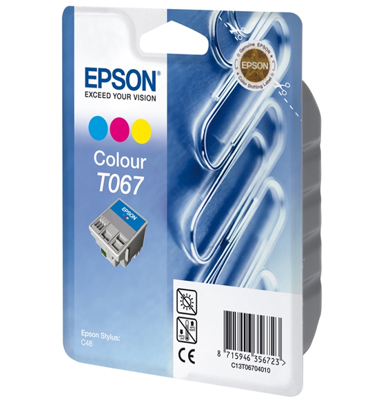 EPSON Inkt Cartridge T067 3Color 25ml 1st