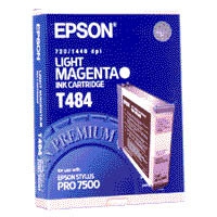 EPSON Inkt Cartridge T484 Light Magenta 110ml 1st