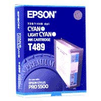 EPSON Inkt Cartridge T489 Light Cyaan 125ml 1st