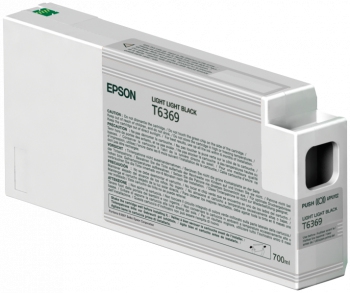 EPSON Inkt Cartridge T6369 Light Light Black 700ml 1st