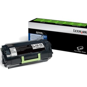 LEXMARK Toner Cartridge Black 25.000vel 1 Pack