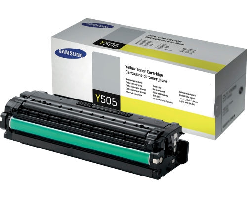 CLT-Y505L/ELS - SAMSUNG Toner Cartridge Yellow 3.500vel 1st