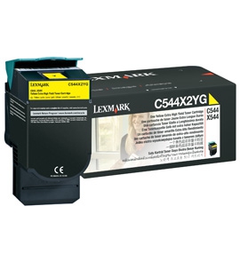 LEXMARK Toner Cartridge Yellow 4.000vel 1 Pack