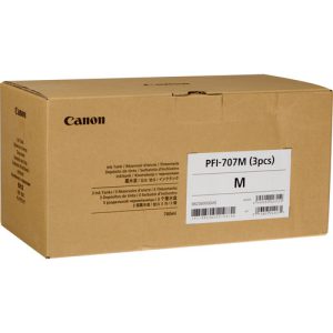 CANON 3x PFI-707M ink magenta standard capacity 700ml 3-pack iPF830/840/850