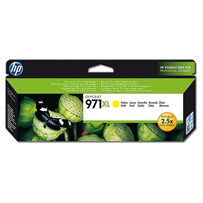 HP Inkt Cartridge 971XL Yellow 6.600vel