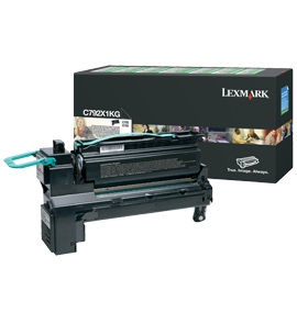 C792X1KG - LEXMARK Toner Cartridge Black 20.000vel 1st