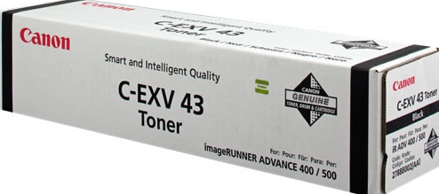 CANON Toner Cartridge C-EXV 43 Black 15.200vel