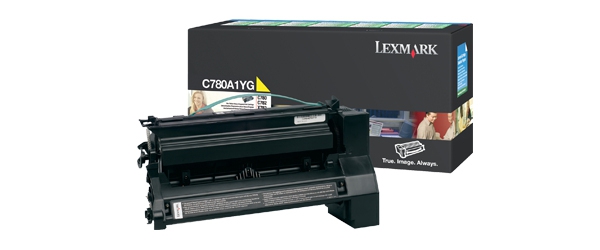 LEXMARK Toner Cartridge Yellow 6.000vel 1 Pack