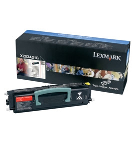 X203A21G - LEXMARK Toner Cartridge Black 2.500vel 1st