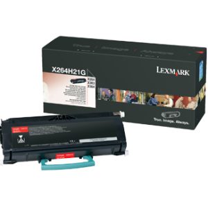 X264H21G - LEXMARK Toner Cartridge Black 9.000vel 1st