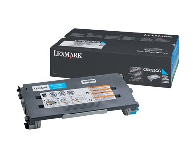 LEXMARK Toner Cartridge Cyaan 1.500vel 1 Pack