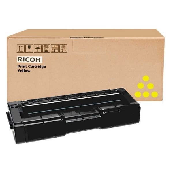 407639 - RICOH Toner Yellow 2.500vel 1st