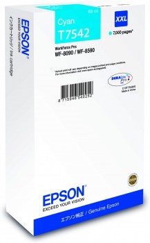 Epson wf-8090 / wf-8590 ink cartridge xxl cyan