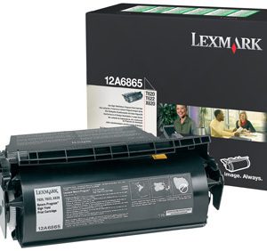 12A6865 - LEXMARK Toner Cartridge Black 30.000vel 1st