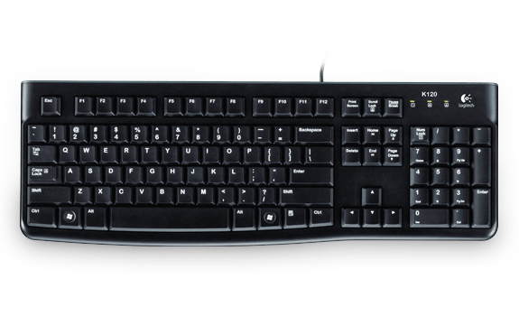 920-002508 - LOGITECH Keyboard K120 Zwart 1st