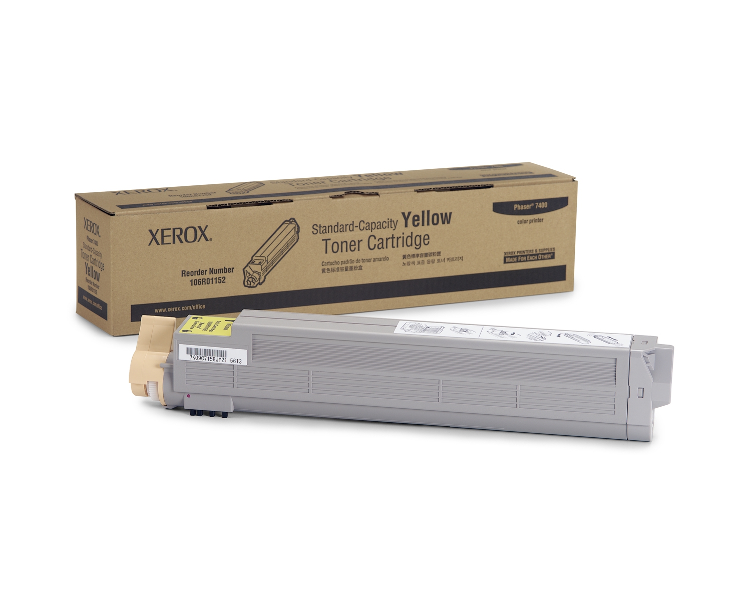 Xerox Toner Cartridge Yellow 7.500vel 1 Pack