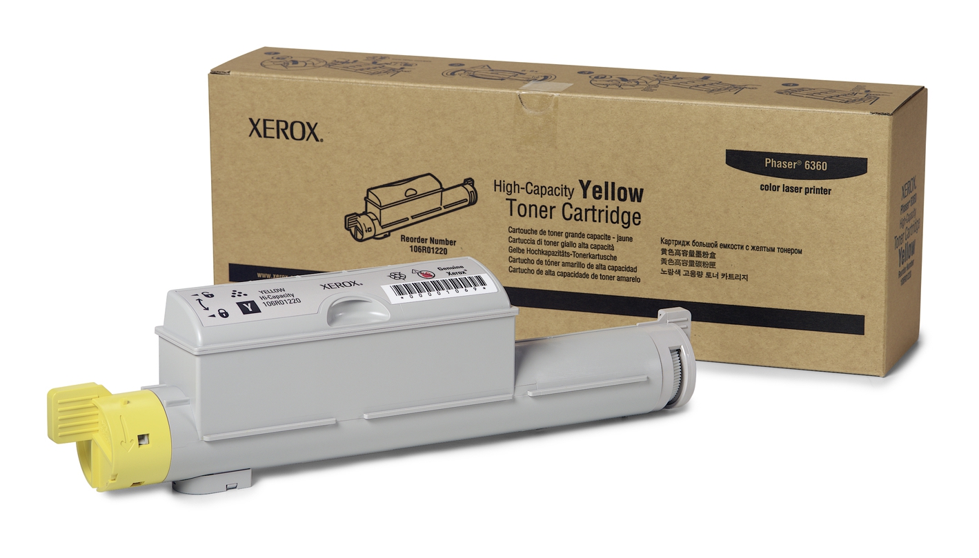 Xerox Toner Cartridge Yellow 12.000vel 1 Pack
