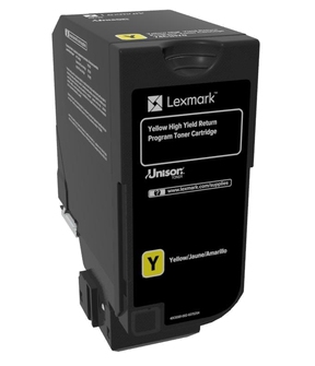 84C2HY0 - LEXMARK Toner Cartridge Yellow 16.000vel 1st