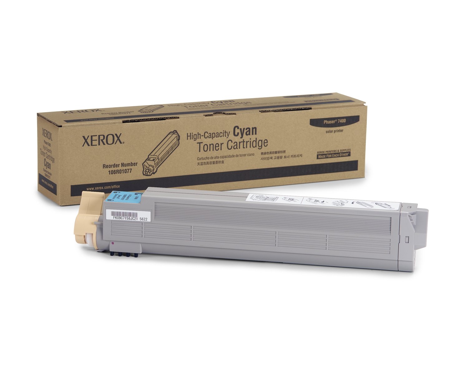 Xerox Toner Cartridge Cyaan 18.000vel 1 Pack