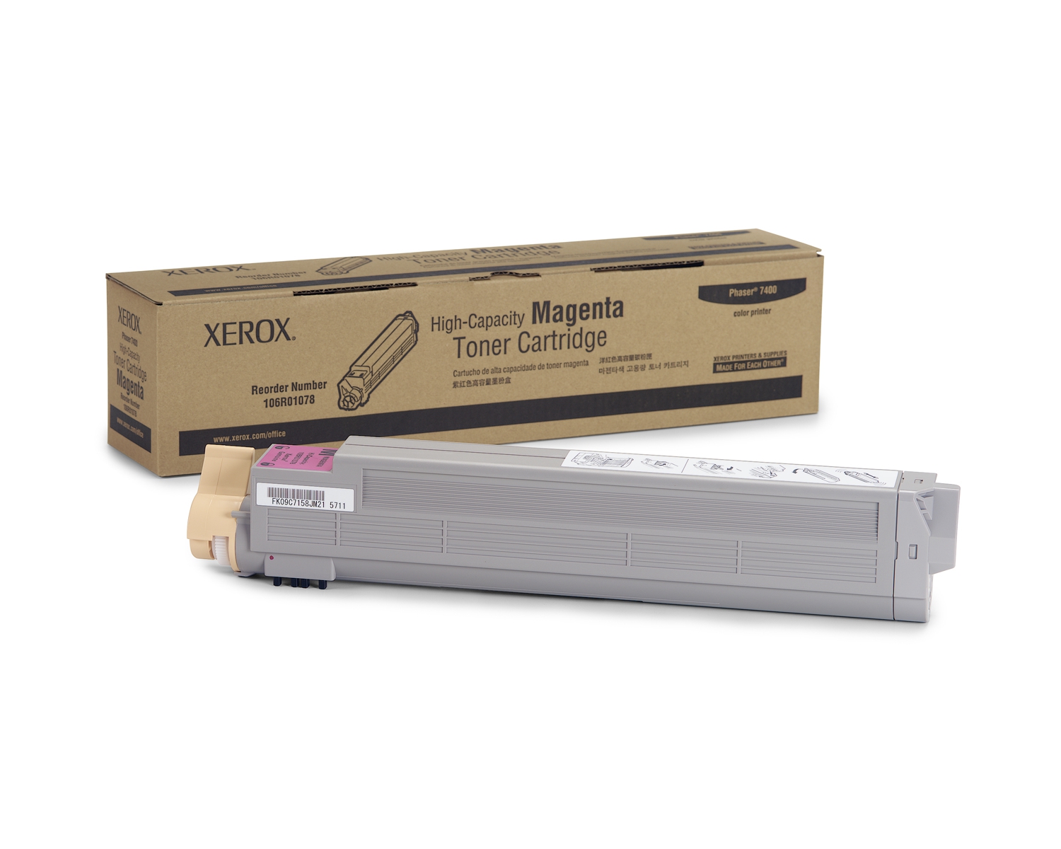 Xerox Toner Cartridge Magenta 18.000vel 1 Pack