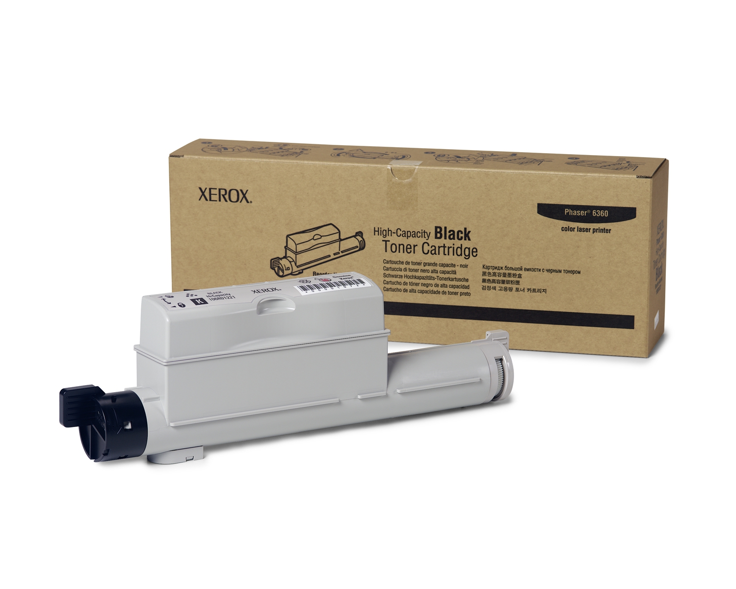 106R01221 - Xerox Toner Cartridge Black 18.000vel 1st