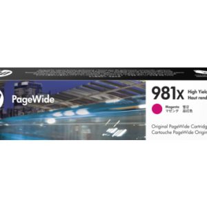 Hp 981x high yield magenta pagewide cartridge